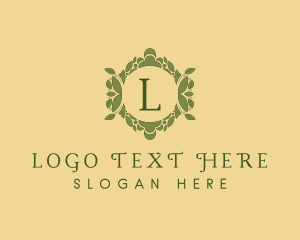 Natural Products - Natural Organic Leaf Ornamental logo design