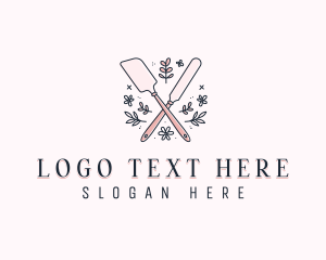 Floral Icing Spatula Logo