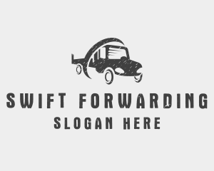 Pickup Truck Vehicle logo design