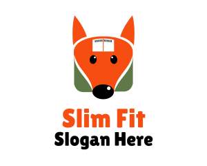 Fox Weighing Machine logo design