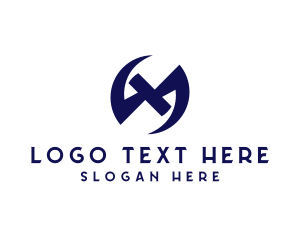 Abstract Symbol Letter X Logo