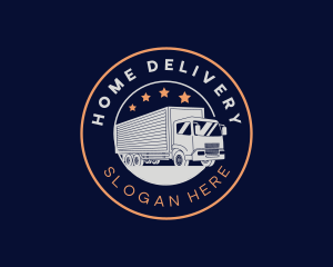 Cargo Logistics Truck logo design