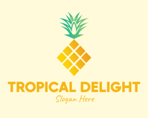 Pineapple - Pineapple Fruit Diamond logo design