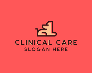 Dog Pet Clinic logo design