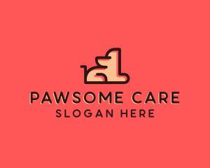 Dog Pet Clinic logo design