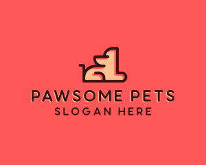 Dog Pet Clinic logo design