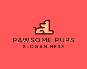 Dog Pet Clinic logo design