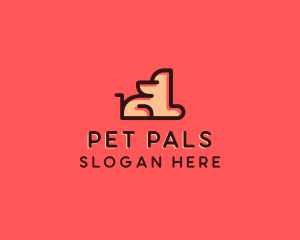 Dog Pet Clinic logo design