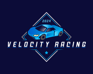 Car Racing Mechanic  logo design