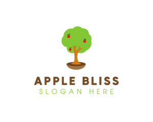 Apple Tree Farm logo design