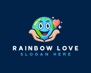 Environmental Earth Love  logo design