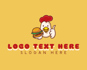 Snacks - Chicken Burger Diner logo design