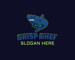 Wild Shark Gaming logo design