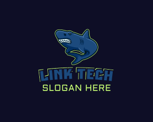 Wild Shark Gaming logo design