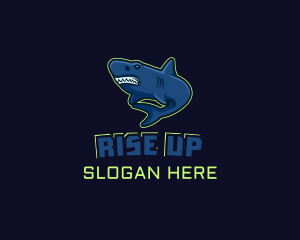 Wild Shark Gaming logo design