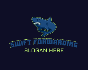 Wild Shark Gaming logo design