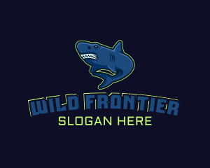 Wild Shark Gaming logo design