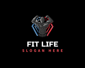 Muscle Trainer Fitness logo design