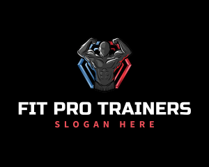 Muscle Trainer Fitness logo design