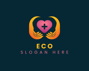 Social Worker - Medical Heart Care logo design