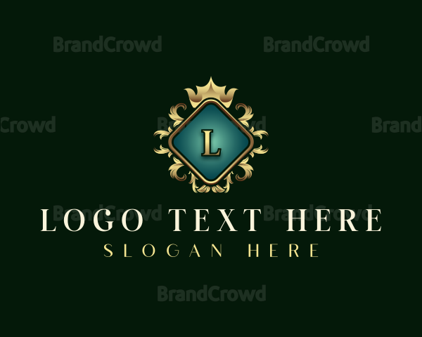 Deluxe Crown Ornament Logo