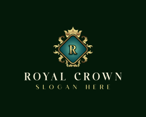 Deluxe Crown Ornament logo design