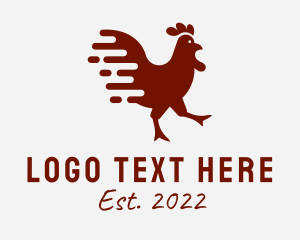 Fast Food - Fast Food Chicken Delivery logo design