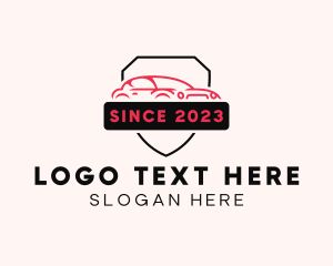 Car - Sportscar Racing Vehicle logo design