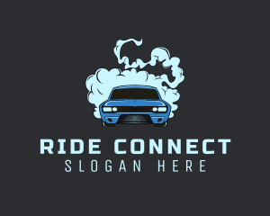 Rideshare - Auto Car Garage logo design