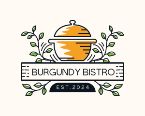 Pot Restaurant Cuisine logo design