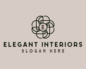 Upscale Floral Luxury logo design