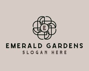 Upscale Floral Luxury logo design