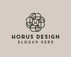 Upscale Floral Luxury logo design