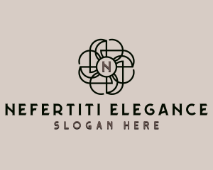 Upscale Floral Luxury logo design