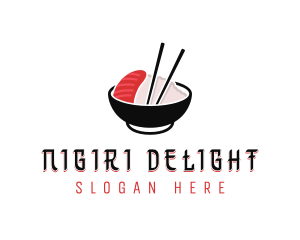 Sashimi Asian Restaurant logo design