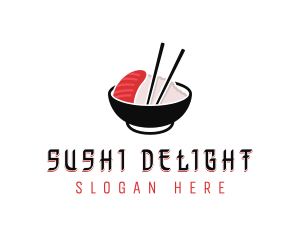 Sashimi Asian Restaurant logo design