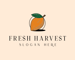 Rustic Mango Fruit logo design