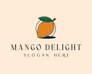 Rustic Mango Fruit logo design