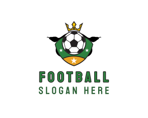 Championship - Crown Snake Soccer logo design
