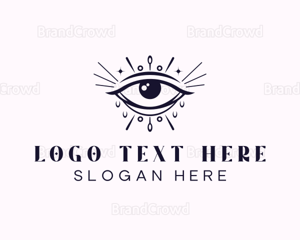 Cosmic Mystical Eye Logo