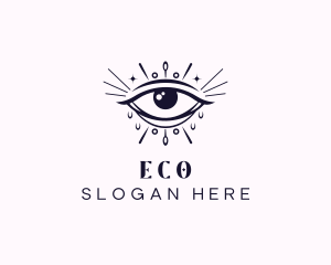 Cosmic Mystical Eye Logo