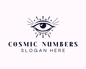 Cosmic Mystical Eye logo design