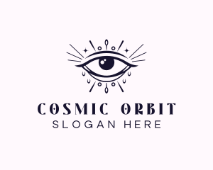 Cosmic Mystical Eye logo design