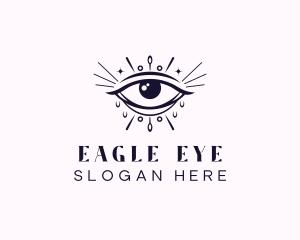 Cosmic Mystical Eye logo design