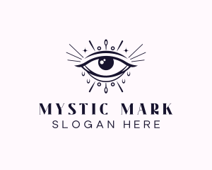 Cosmic Mystical Eye logo design