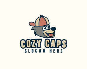 Happy Bear Cap logo design