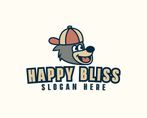 Happy Bear Cap logo design