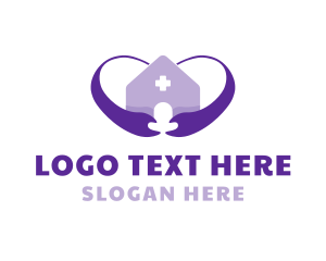 Caregiver - Nursing Home Care logo design