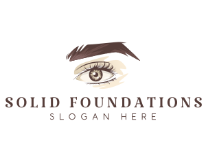 Eyelash - Eye Makeup Styling logo design