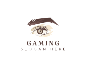 Makeup - Eye Makeup Styling logo design